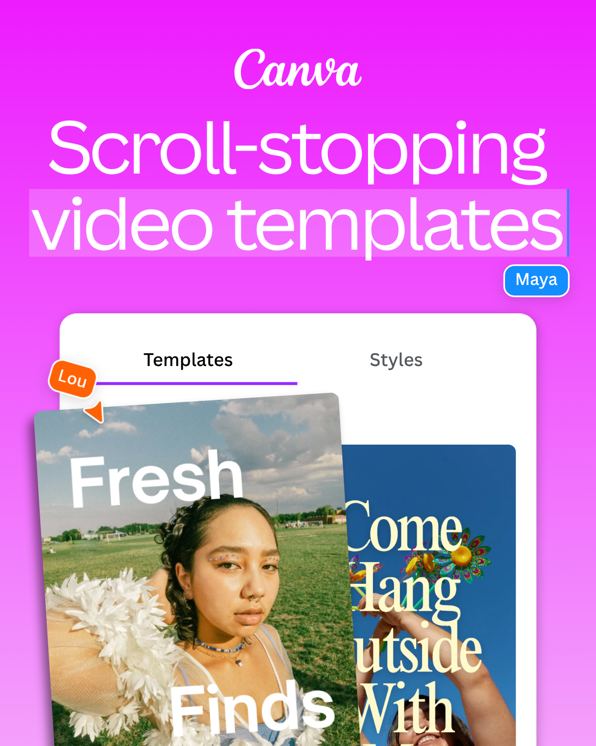 Canva video_social_fresh ad