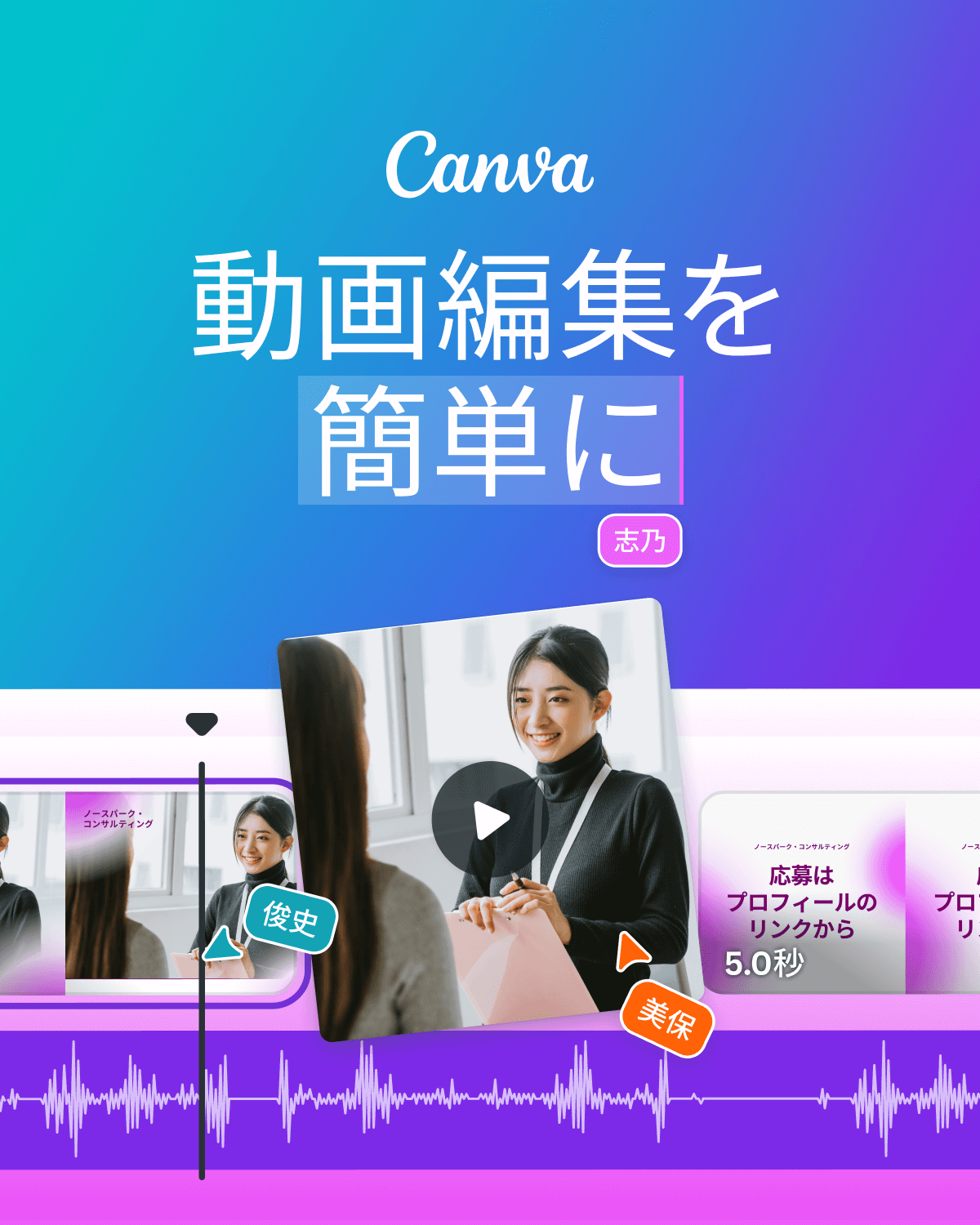 Canva video_editing_made_easy ad